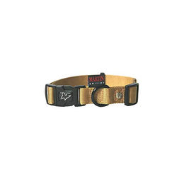 Martin Sellier Hundehalsband aus Nylon verstellbar beige Größe S 30-45 cm – Bild 1 von 2