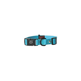 Martin Sellier Hundehalsband aus Nylon verstellbar Türkis 20 mm 40-55 cm – Bild 1 von 2