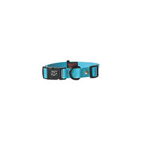 Produktbild von Martin Sellier Hundehalsband aus Nylon verstellbar Türkis 20 mm 40-55 cm
