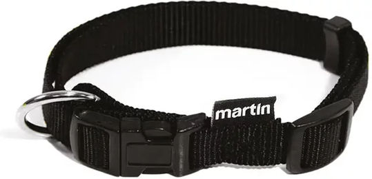 Martin Sellier Hundehalsband Basic aus Nylon Schwarz Größe S 30-45 cm – Bild 1 von 2