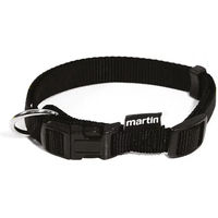 Produktbild von Martin Sellier Hundehalsband Basic aus Nylon Schwarz XS