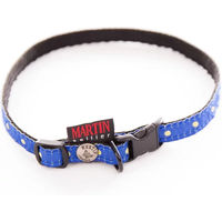 Produktbild von Martin Sellier Hundehalsband Beach Blau wasserfest aus Polyester 16/30 cm