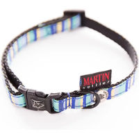 Produktbild von Martin Sellier Hundehalsband Beach wasserfest blau bunt 16/30 cm