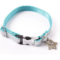 Produktbild von Martin Sellier Hundehalsband Collier New Disco Turquoise 10mm 17/27cm