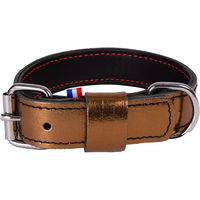 Produktbild von Martin Sellier Hundehalsband Dakota aus Leder Grau 60 cm x 35 mm