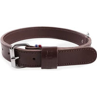 Produktbild von Martin Sellier Hundehalsband Double Dick aus wasserabweisendem Leder in Braun