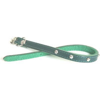 Produktbild von Martin Sellier Hundehalsband Feut Clou aus Leder in Grün