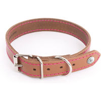 Produktbild von Martin Sellier Hundehalsband Flash aus Leder Braun 35 cm