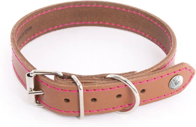 Produktbild von Martin Sellier Hundehalsband Flash aus Leder in Braun 40 cm