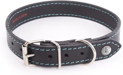 Produktbild von Martin Sellier Hundehalsband Flash aus Leder Schwarz 62 cm