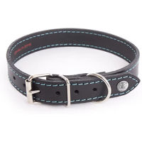 Produktbild von Martin Sellier Hundehalsband Flash aus Leder Schwarz 62 cm