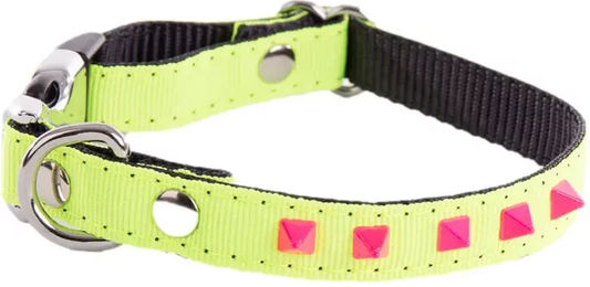 Produktbild von Martin Sellier Hundehalsband Gurtband Gelb 10/17-27 cm