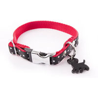 Produktbild von Martin Sellier Hundehalsband mit Punkten Schwarz Bicolore Größe S