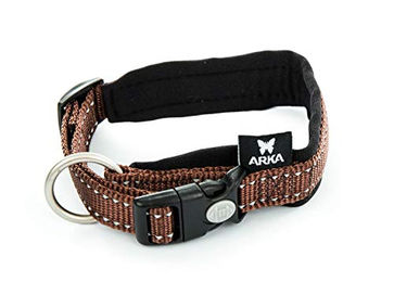 Produktbild von Martin Sellier Hundehalsband NEO+ Braun 15mm 30-35cm