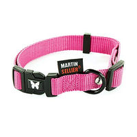 Produktbild von Martin Sellier Hundehalsband Nylon Rosa 40-50/70