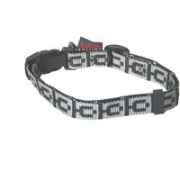 Produktbild von Martin Sellier Hundehalsband Santa Gurtband in Grau und Schwarz Größe S