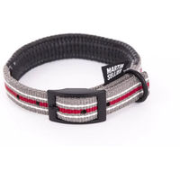 Produktbild von Martin Sellier Hundehalsband Trio aus Nylon in Grau Größe L