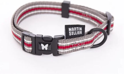 Produktbild von Martin Sellier Hundehalsband Trio Grau XS verstellbar