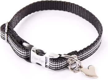 Produktbild von Martin Sellier Hundehalsband Vichy Schwarz XS