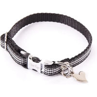 Produktbild von Martin Sellier Hundehalsband Vichy Schwarz XS