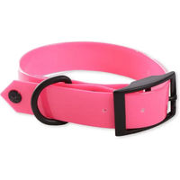 Produktbild von Martin Sellier Hundehalsband wasserfest aus TPR in Rosa 25/45 cm