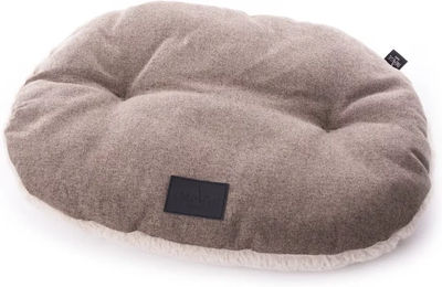 Martin Sellier Hundekissen und Katzenkissen Faubourg Oval Braun Beige Größe L – Bild 1 von 2