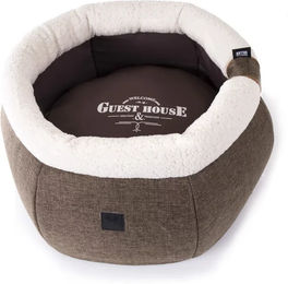 Produktbild von Martin Sellier Hundekorb aus Leder in Braun 47 cm