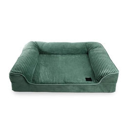 Martin Sellier Hundekorb Royale Collection Grün Cord – Bild 1 von 2