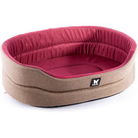 Produktbild von Martin Sellier Hundekorb und Katzenkorb aus Stoff in Rot 45 cm