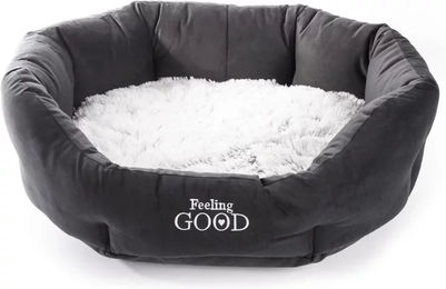 Produktbild von Martin Sellier Hundekorb und Katzenkorb Igloo Komfortkorb 40 cm Schwarz Grau