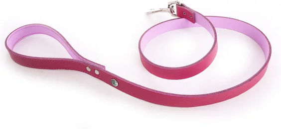 Produktbild von Martin Sellier Hundeleine Allure T100 aus Leder in Rosa