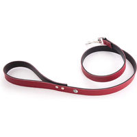 Produktbild von Martin Sellier Hundeleine Allure T100 aus Leder in Rot