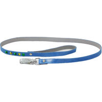 Produktbild von Martin Sellier Hundeleine aus Leder Color Blau