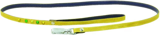 Produktbild von Martin Sellier Hundeleine aus Leder Gelb Mini XS