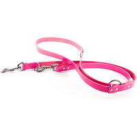 Produktbild von Martin Sellier Hundeleine aus Leder in Bunt und Rosa 200 cm