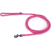 Produktbild von Martin Sellier Hundeleine aus Leder in Rosa für alle Altersstufen und Größen 200 cm - 2 m