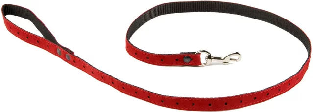 Produktbild von Martin Sellier Hundeleine aus Leder in Rot Größe S