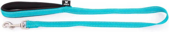 Martin Sellier Hundeleine aus Neopren und Nylon in Blau mit 100 cm Länge – Bild 1 von 2