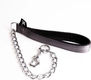 Produktbild von Martin Sellier Hundeleine aus Nylon in Grau oder Schwarz 30/60 cm