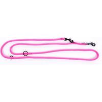 Produktbild von Martin Sellier Hundeleine aus Nylon in Rosa mehrfach verstellbar