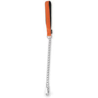 Produktbild von Martin Sellier Hundeleine aus Nylon mit Komfortgriff in Orange