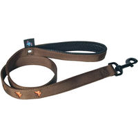Produktbild von Martin Sellier Hundeleine aus Nylon Papillon Orange Braun 160 cm