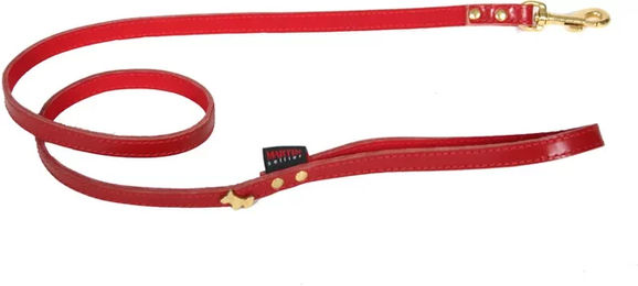 Produktbild von Martin Sellier Hundeleine Carabine aus Leder in Rot Größe M