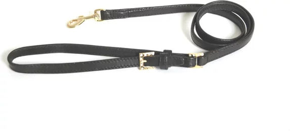 Produktbild von Martin Sellier Hundeleine Carla aus Leder in Schwarz