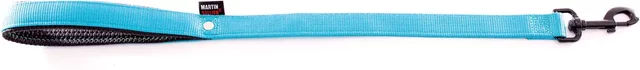 Martin Sellier Hundeleine Classic Doppel Nylon Türkis Grösse L – Bild 1 von 2