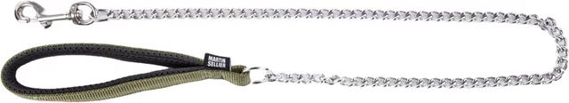 Produktbild von Martin Sellier Hundeleine Classic Grün aus Metall 30/60 cm