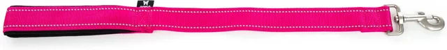 Martin Sellier Hundeleine LAISS Courte aus Nylon in Rosa 40mm x 60cm XL – Bild 1 von 2