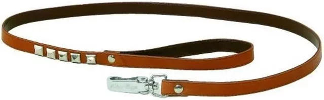 Produktbild von Martin Sellier Hundeleine Mini aus Kunstleder Braun XS