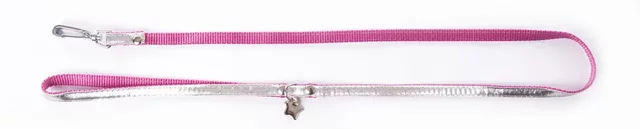 Produktbild von Martin Sellier Hundeleine New Disco Rosa Gurtband 100cm