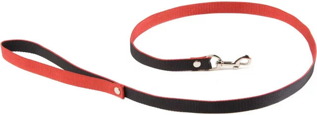 Martin Sellier Hundeleine Rot/Schwarz Größe S 15 mm – Bild 1 von 2